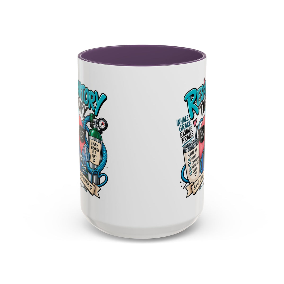 Respiratory Therapy Coffee Mug – Funny Respiratory Therapist Gift (11/15oz)