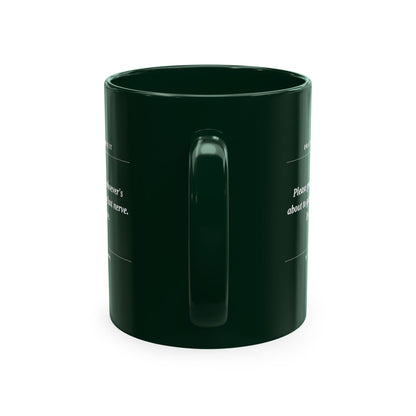 Prayer Request Ceramic Mug — Humorous 'Pray for Whoever Gets on My Last Nerve' Coffee Cup