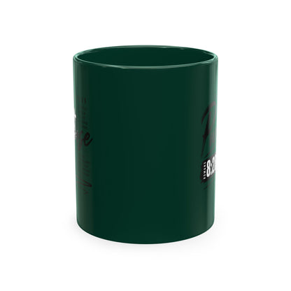 Purpose 8:28 Ceramic Mug — Christian Inspirational Coffee Cup