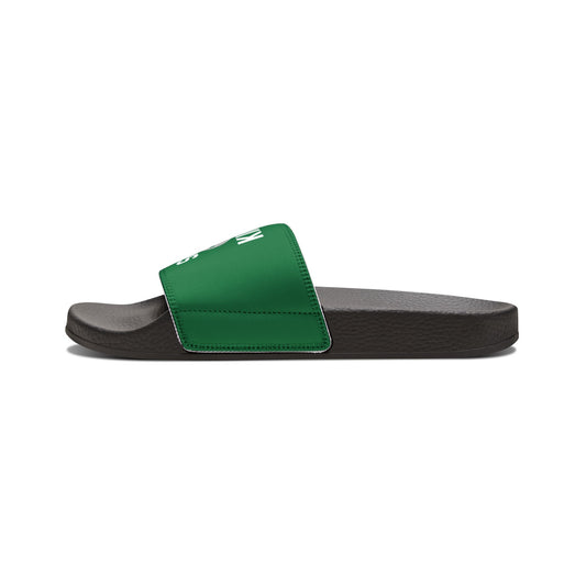 Seek First The Kingdom Youth PU Christian Slide Sandals