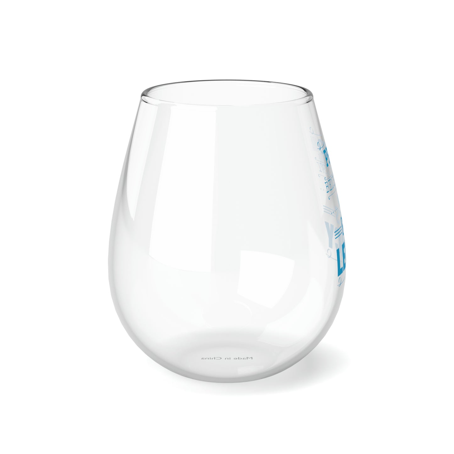 Proud Beneficiary of God's Legacy Stemless Wine Glass, 11.75oz
