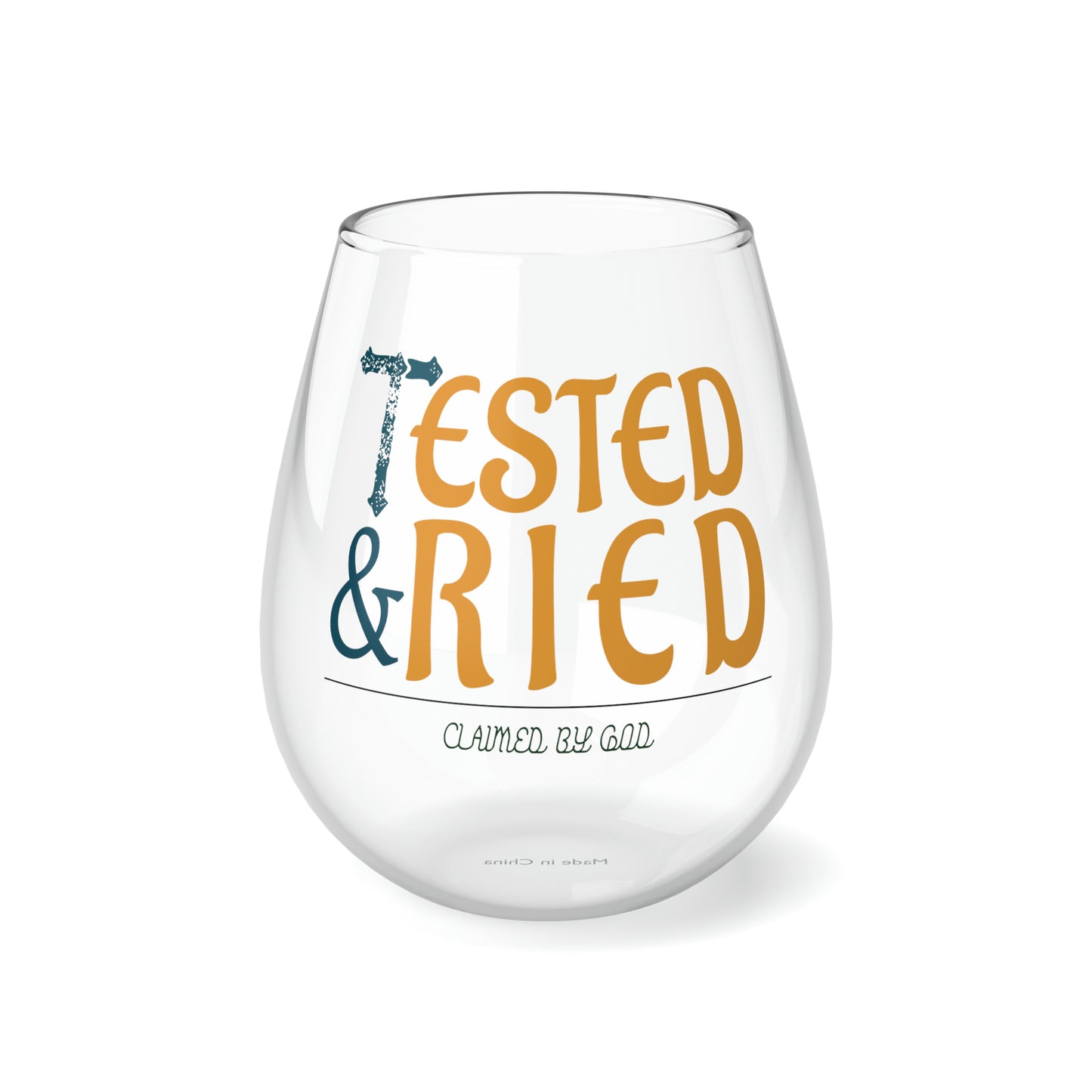 Tested & Tried Stemless Wine Glass, 11.75oz