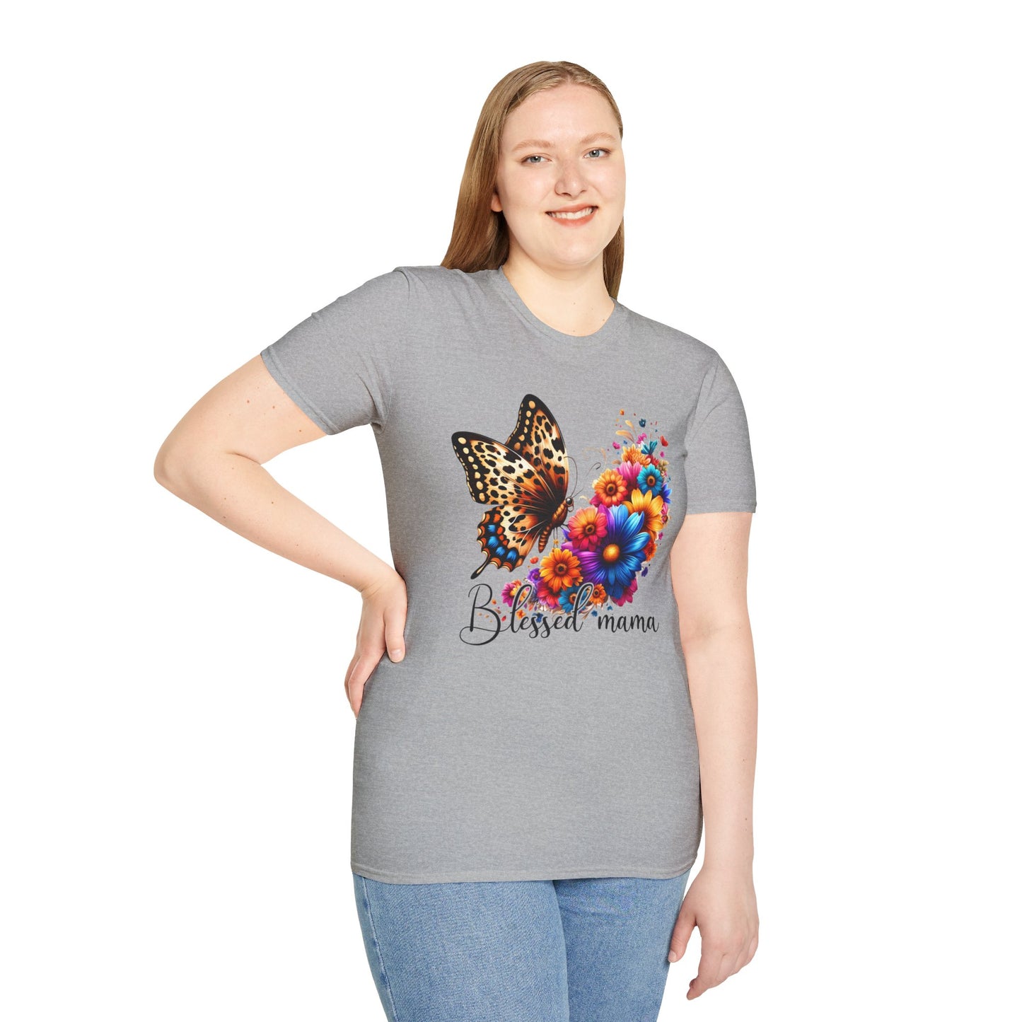 Blessed Mama Women's Christian T-shirt