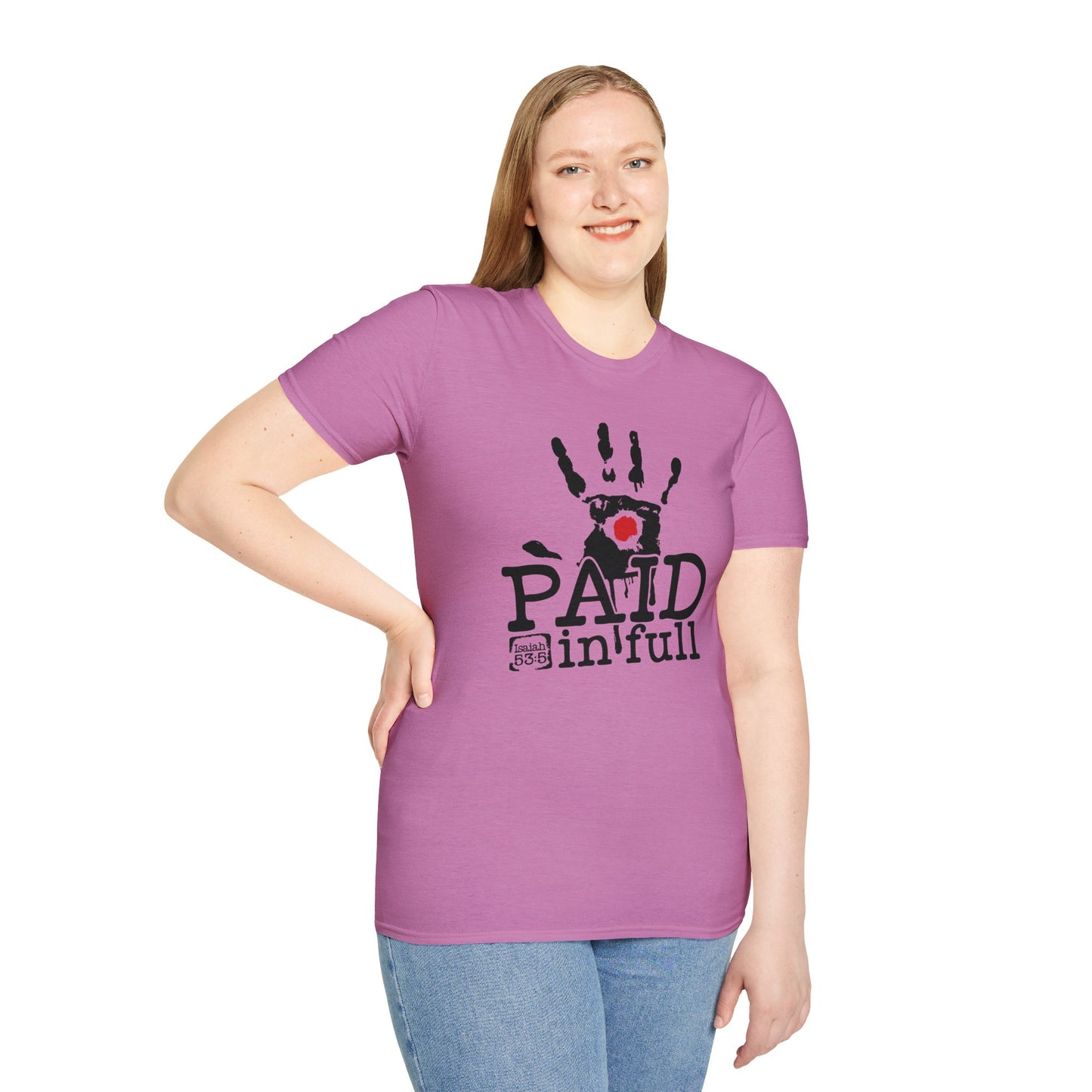 Paid In Full Jesus Paid It All Christian Unisex T-shirt