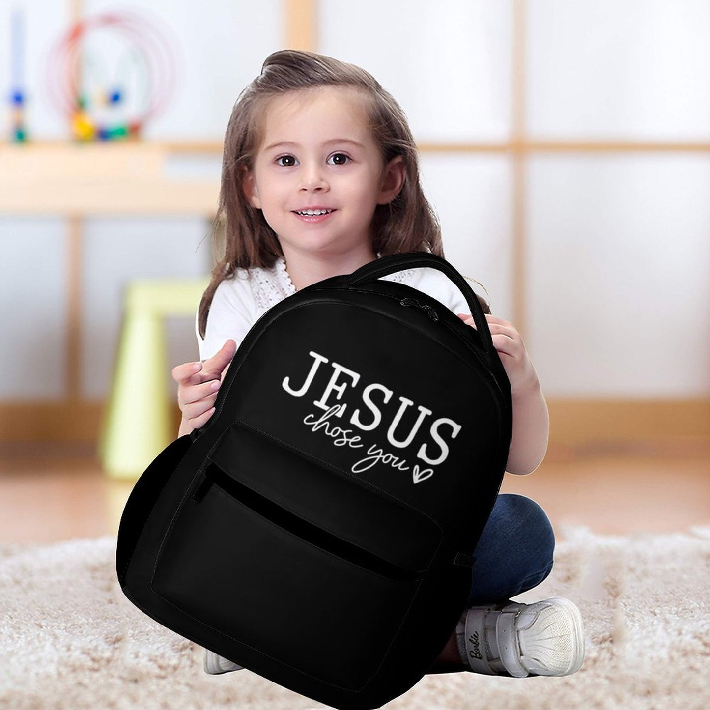 Jesus Chose You Christian Backpack for Children