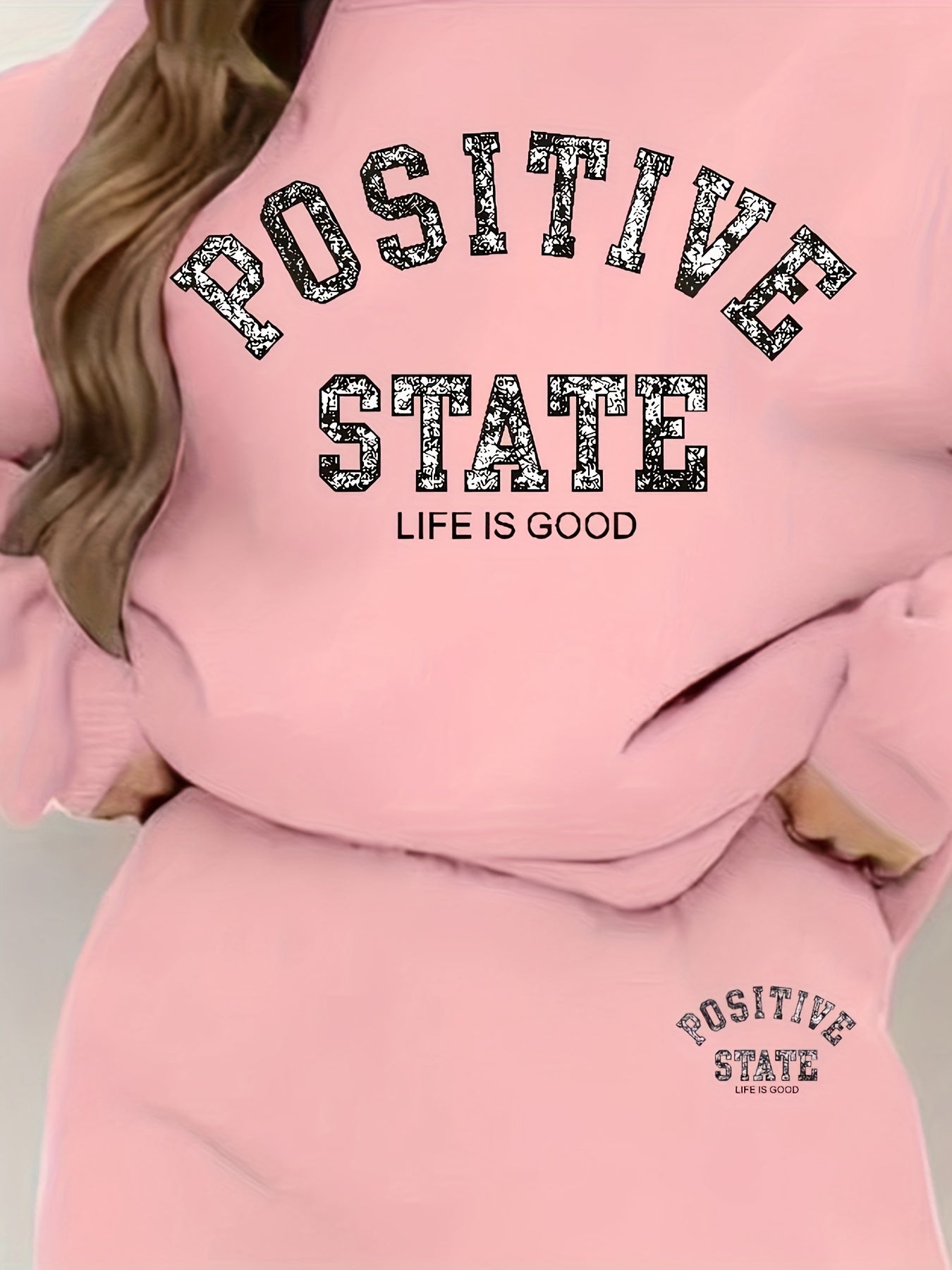 Positive State Life Is Good Women's Christian Casual Outfit claimedbygoddesigns