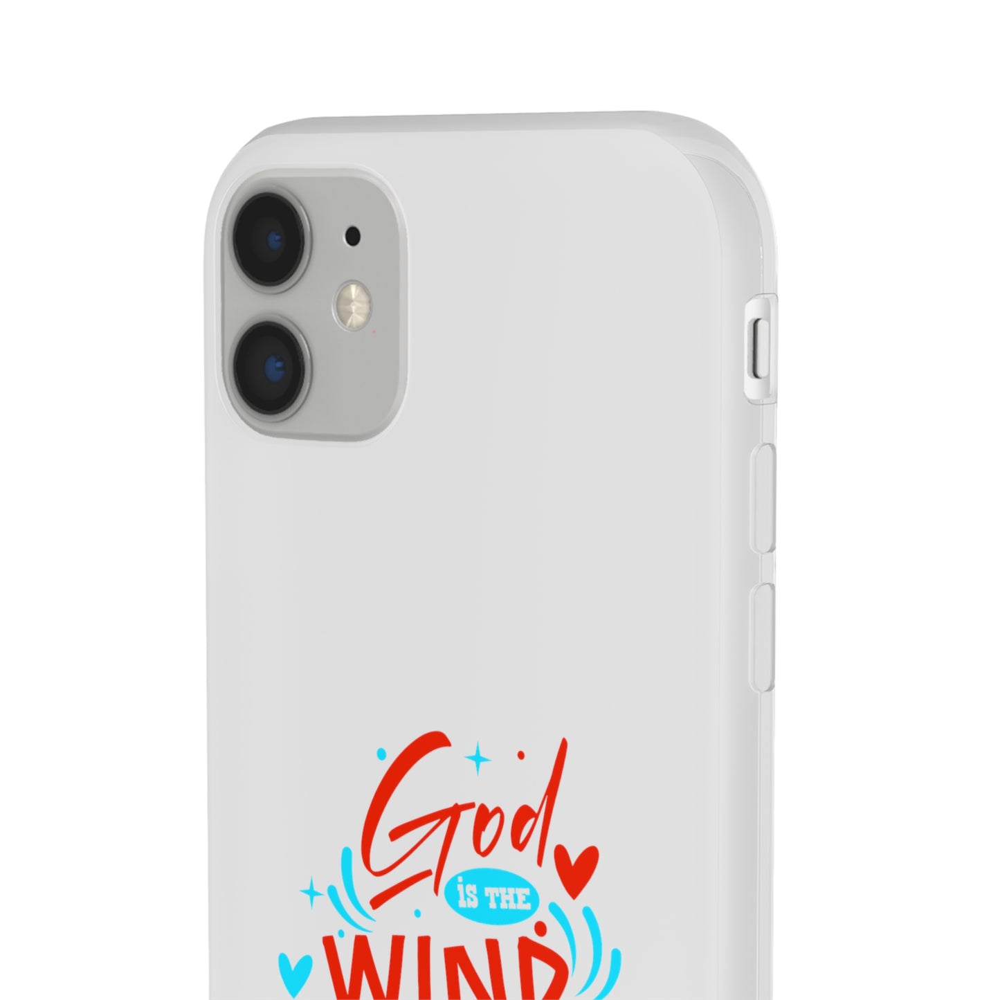 God Is The Wind Beneath My Wings Flexi Phone Case