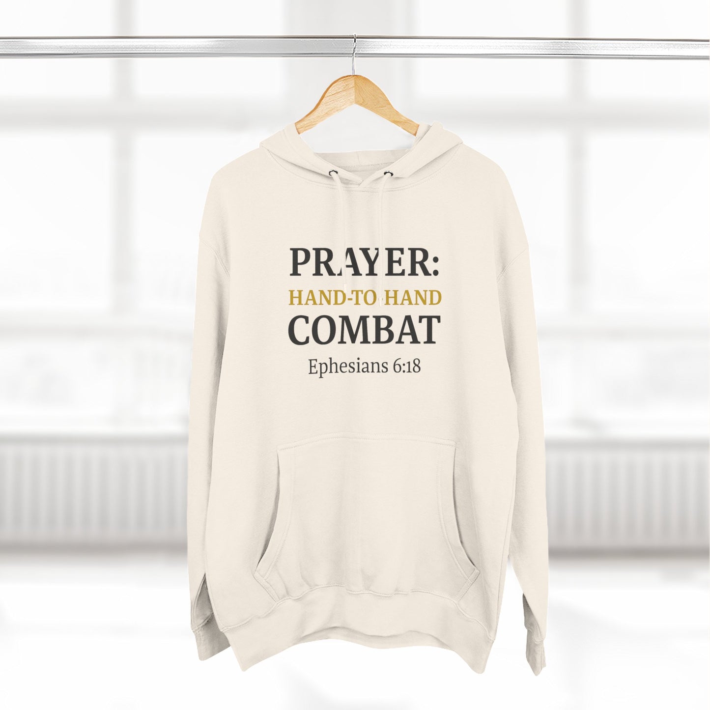 Inspirational Prayer Hoodie, Fleece Hoodie for Faith, Christian Gift, Casual Wear, Comfortable Style, Spiritual Quote Clothing - ClaimedbyGodDesigns