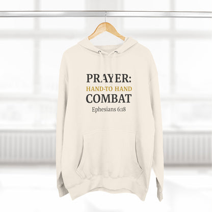 Inspirational Prayer Hoodie, Fleece Hoodie for Faith, Christian Gift, Casual Wear, Comfortable Style, Spiritual Quote Clothing - ClaimedbyGodDesigns