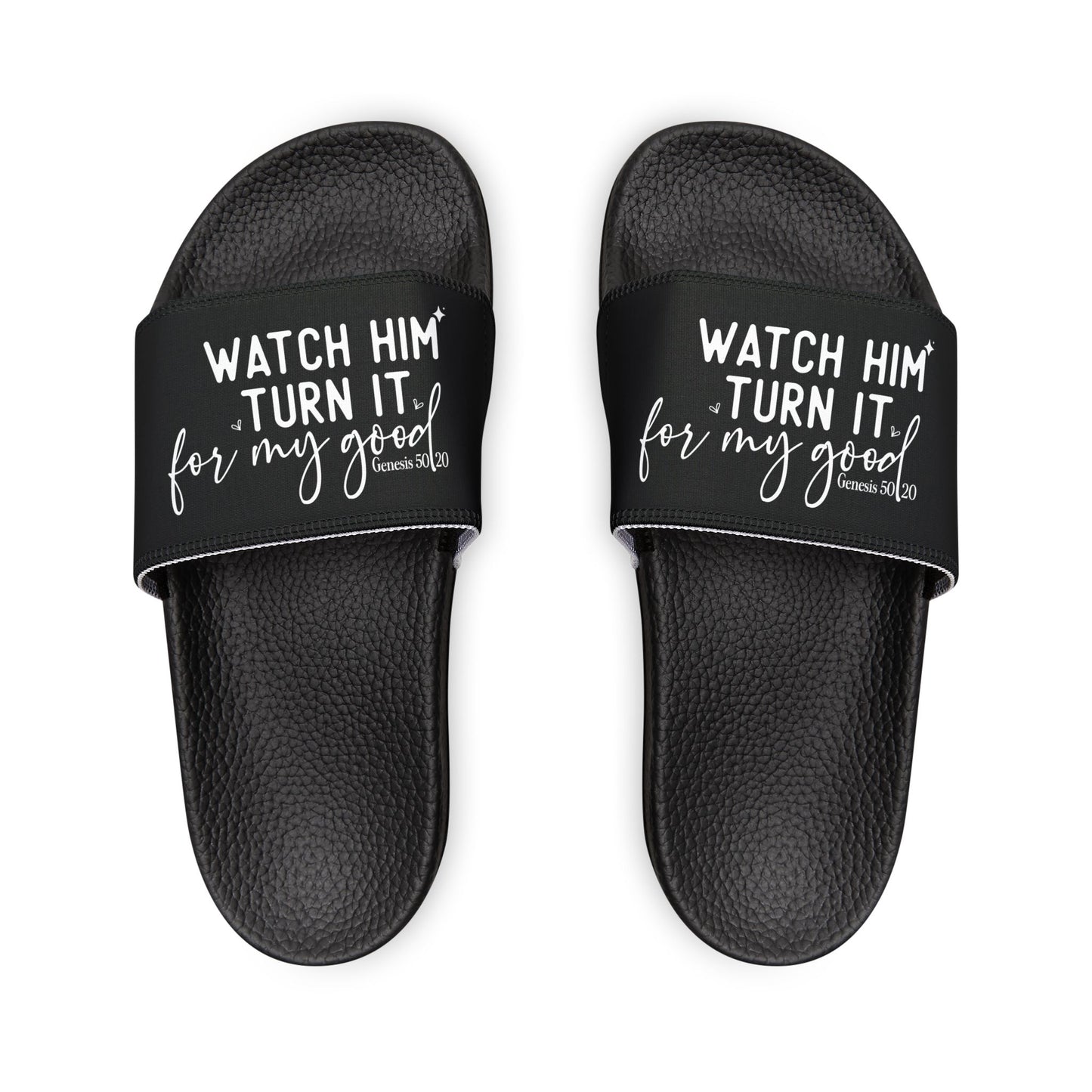 Women's Slide Sandals with Inspirational Quote, Casual Summer Footwear for Everyday Wear, Stylish Pool Slides, Gift for Her, [...]