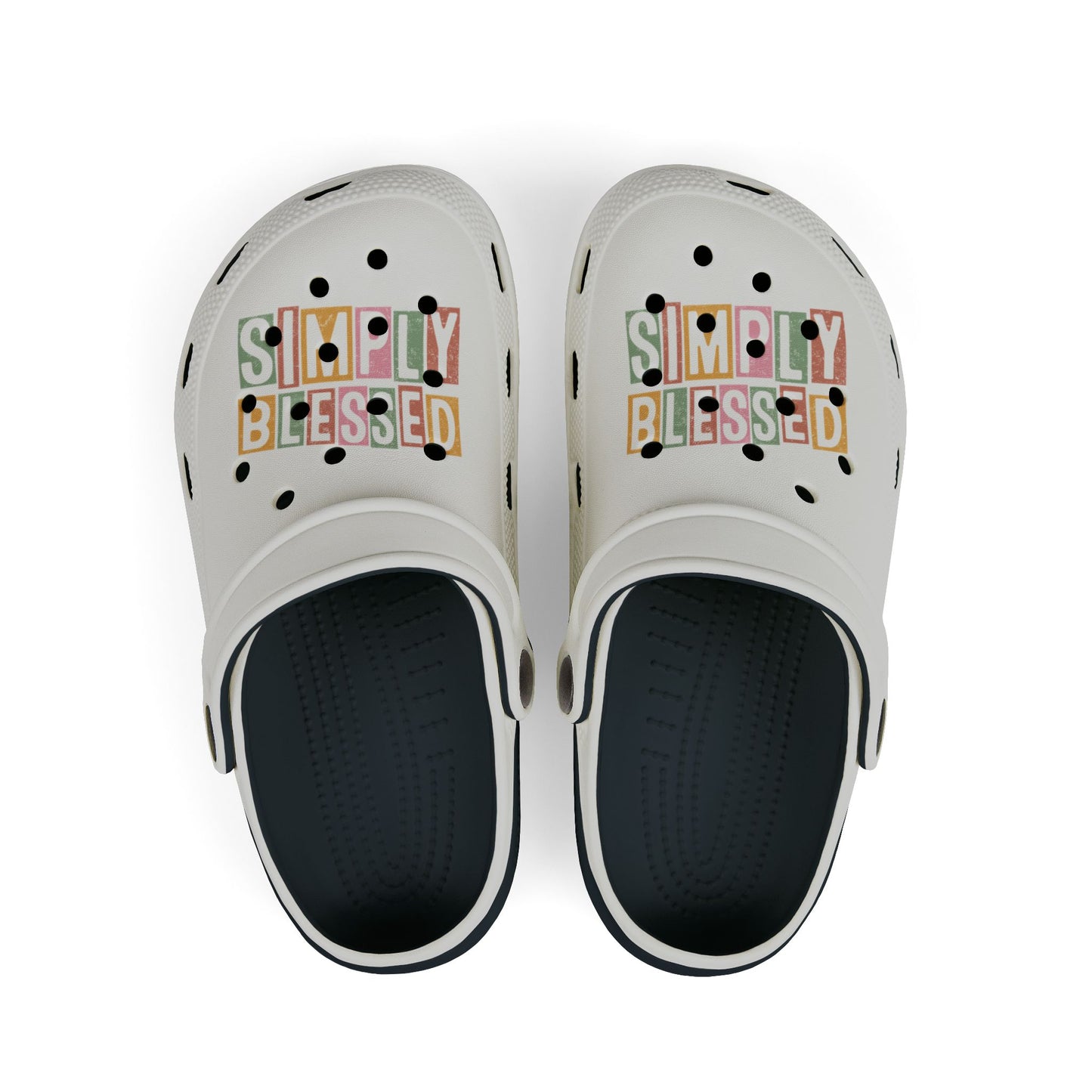 Kid's Clogs - Simply Blessed EVA Foam Slip-On Shoes