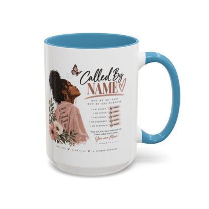 Called By Name Coffee Mug — Inspirational Christian Gift for Her (11/15oz)