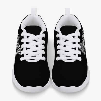God Made Me Unique kids' Christian sneakers, alternate view