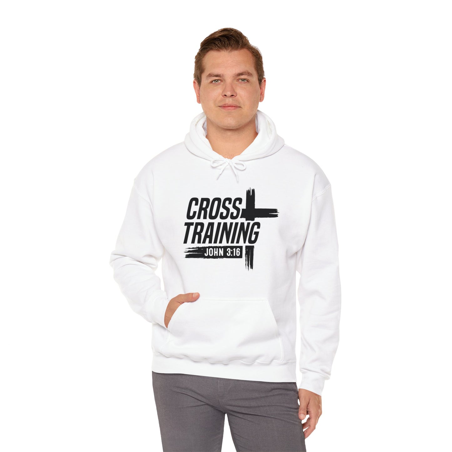 Cross Training Unisex Christian Hooded Pullover Sweatshirt