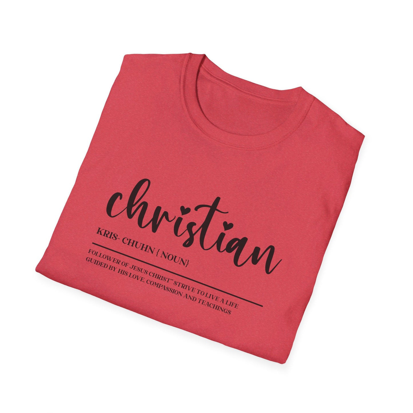 I Am A Christian Follower Of Christ  Christian Unisex T-shirt