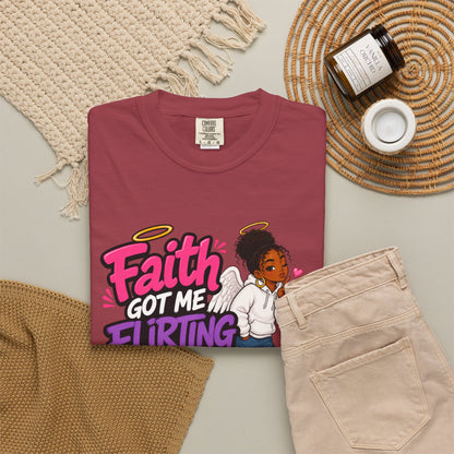 Faith Got Me Flirting With Peace T-Shirt