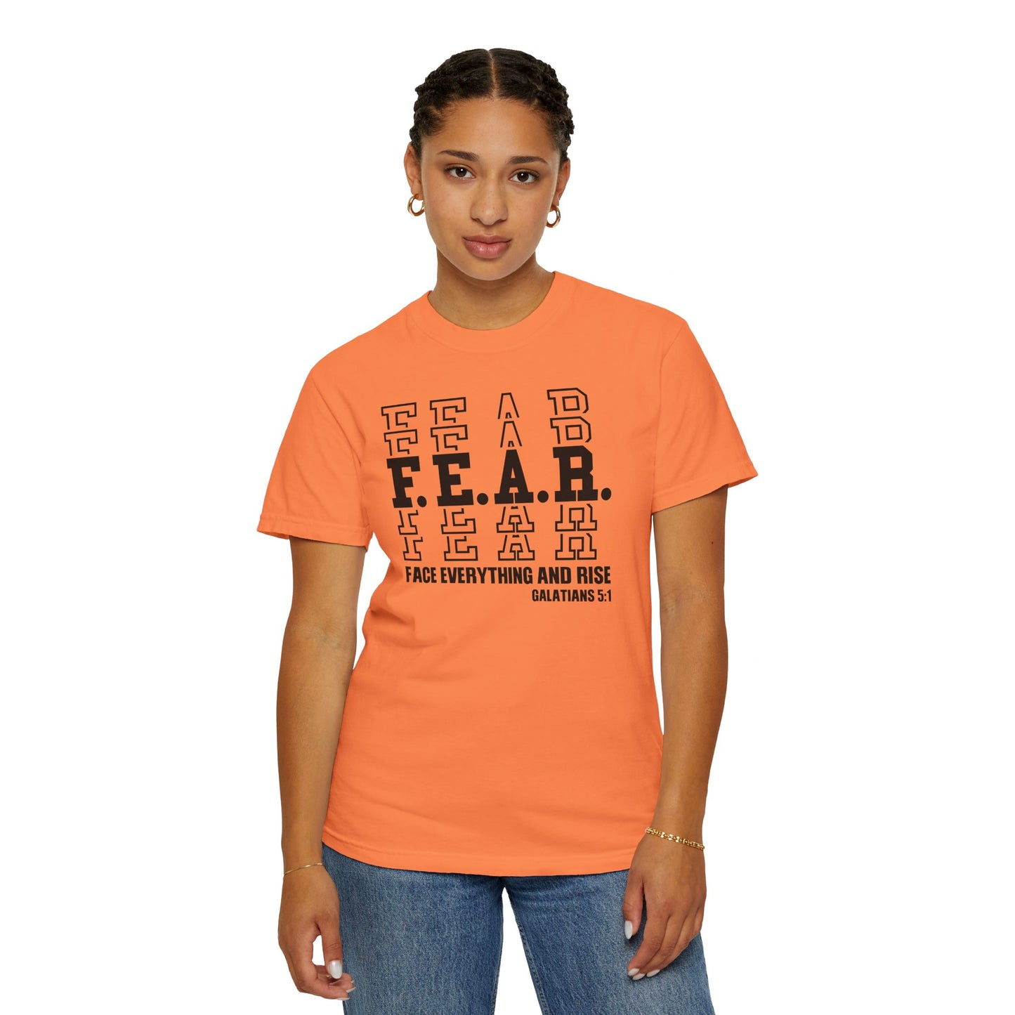 FEAR Face Everything And Rise Unisex Christian T-shirt