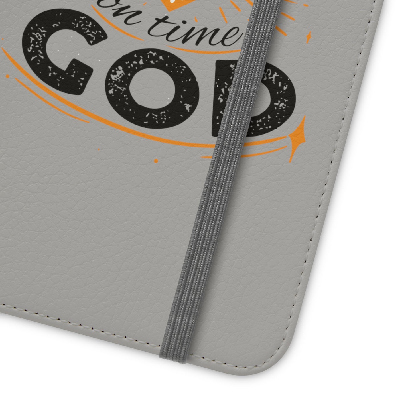 I Serve An On Time God  Phone Flip Cases