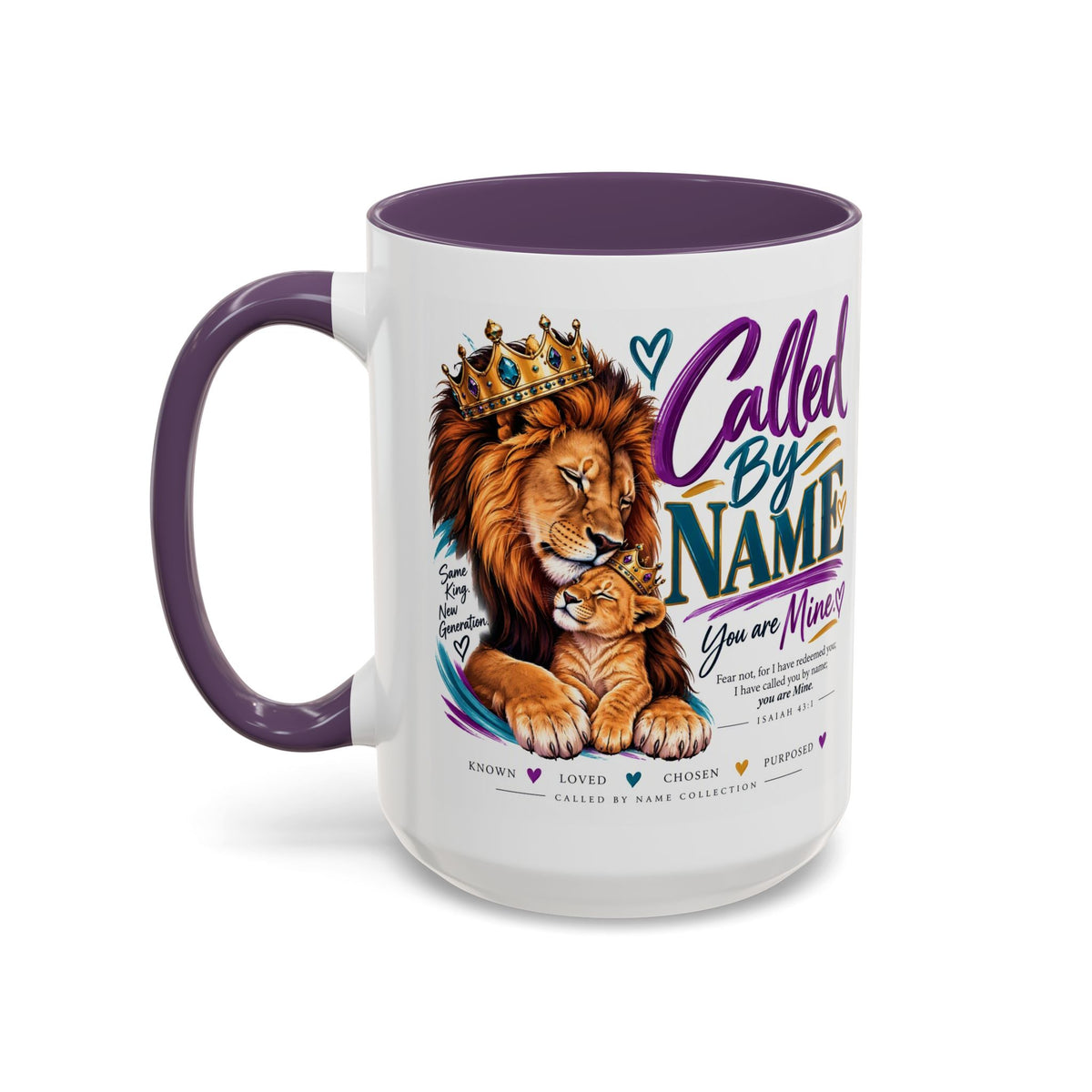 Called by Name Lion Christian Coffee Mug