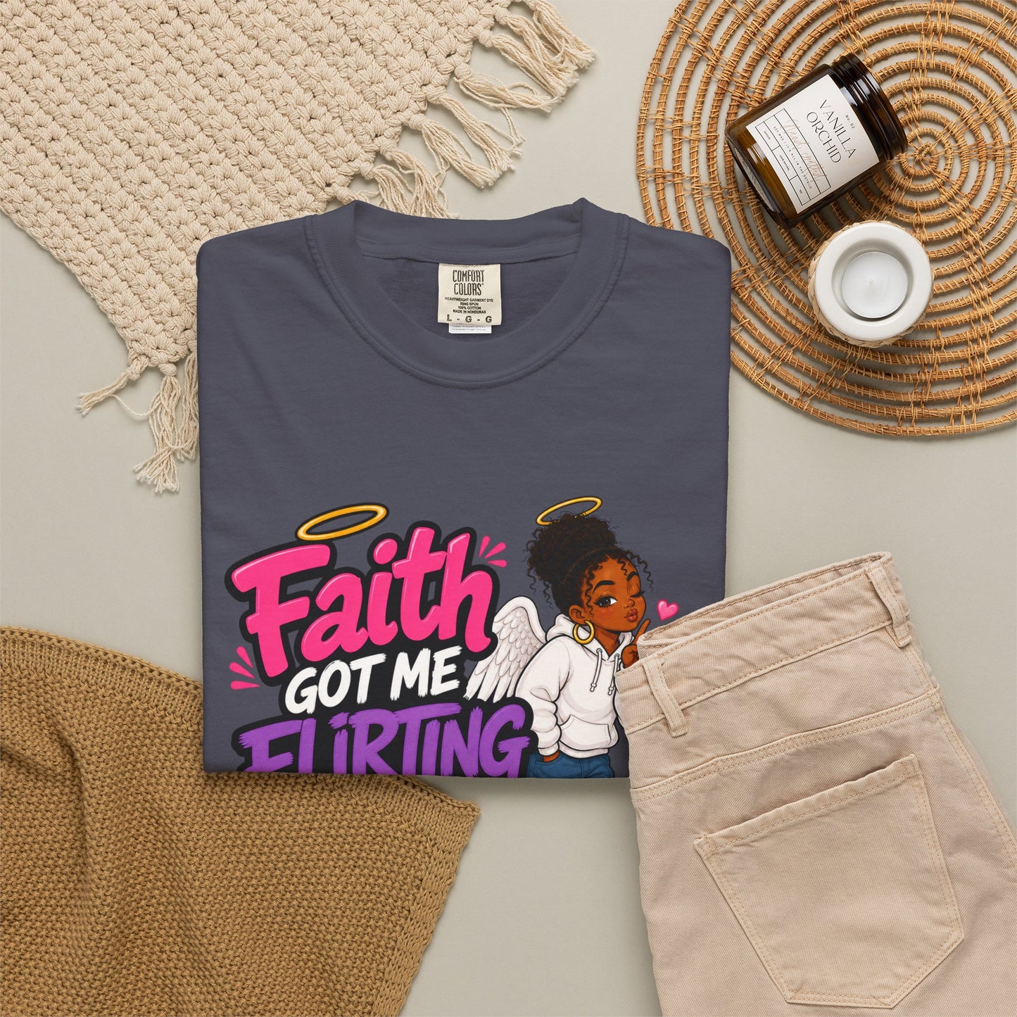 Faith Got Me Flirting With Peace T-Shirt