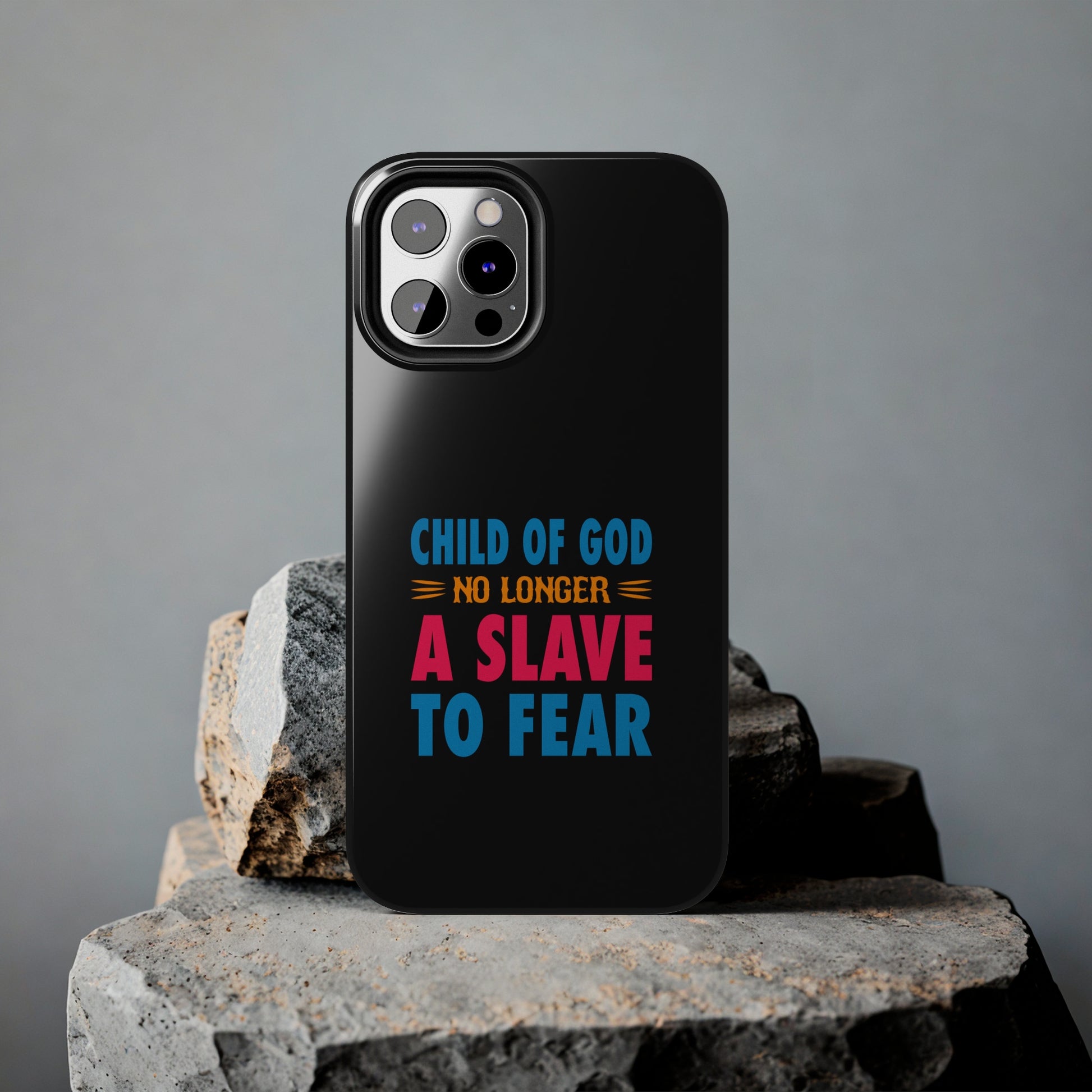 Child Of God No Longer A Slave To Fear Christian Phone Tough Phone Cases, Case-Mate Printify