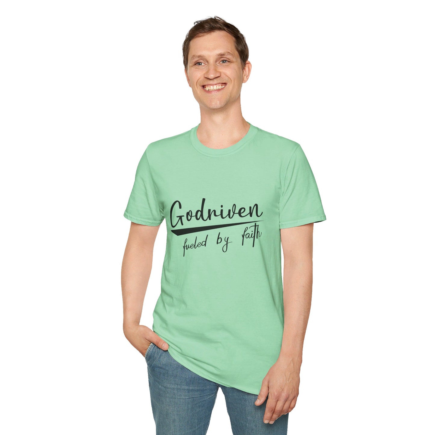 Godriven Fueled By Faith Unisex Christian T-shirt