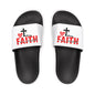 Faith-Themed Women's Removable-Strap Sandals, Comfortable Summer Sliders for Casual Wear, Inspirational Footwear, Christian Gifts, [...]