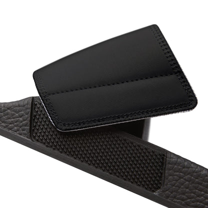 Faith - Inspired Men's Sandals, Casual Summer Footwear, Comfortable Slide Sandals, Religious Gift, Inspirational Sandals - ClaimedbyGodDesigns