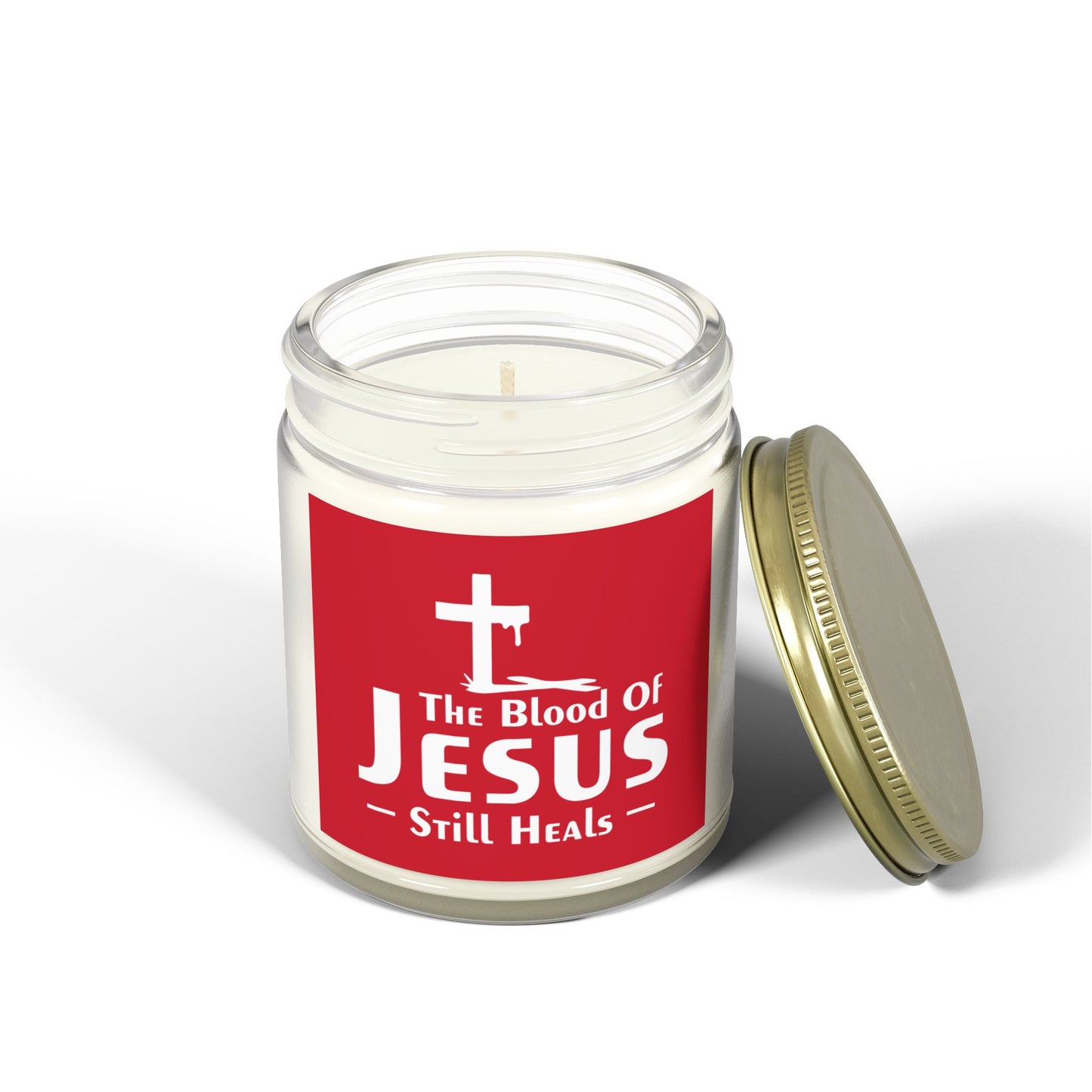 The Blood Of Jesus Still Heals Christian Scented Candle (4oz, 9oz)