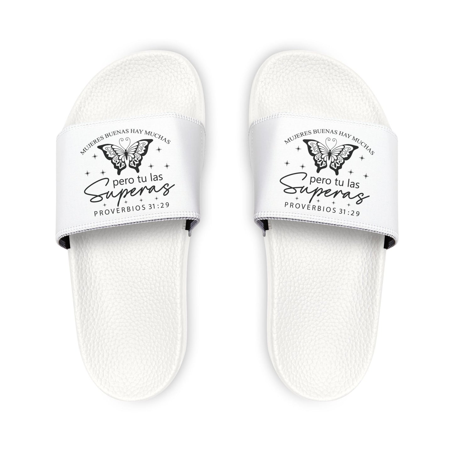 Inspirational Women's Removable - Strap Spanish Sandals - Comfortable Summer Footwear, Beach Sandals, Custom Slippers, Vacation Footwear, Casual [...] - ClaimedbyGodDesigns