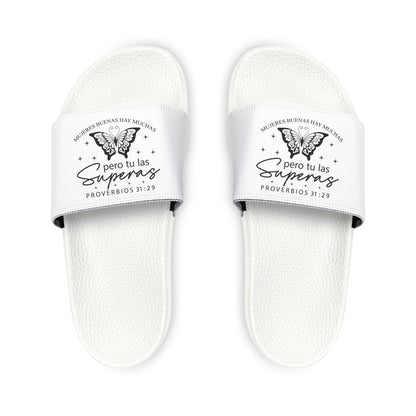 Inspirational Women's Removable - Strap Spanish Sandals - Comfortable Summer Footwear, Beach Sandals, Custom Slippers, Vacation Footwear, Casual [...] - ClaimedbyGodDesigns