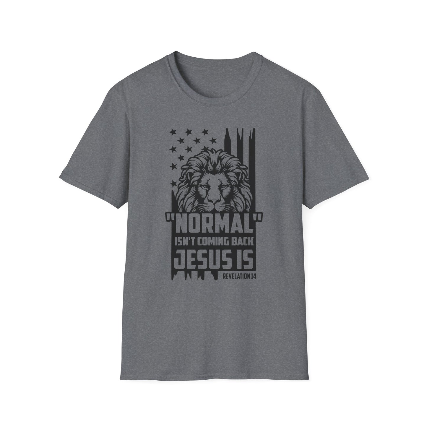 Normal Isn't Coming Back Jesus Is American Patriotic Christian Unisex T-shirt