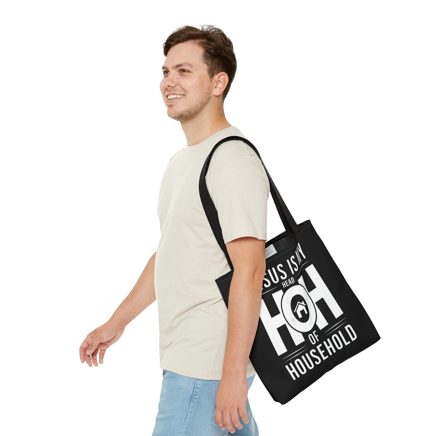 Jesus Is My Head Of Household HOH Christian Tote Bag