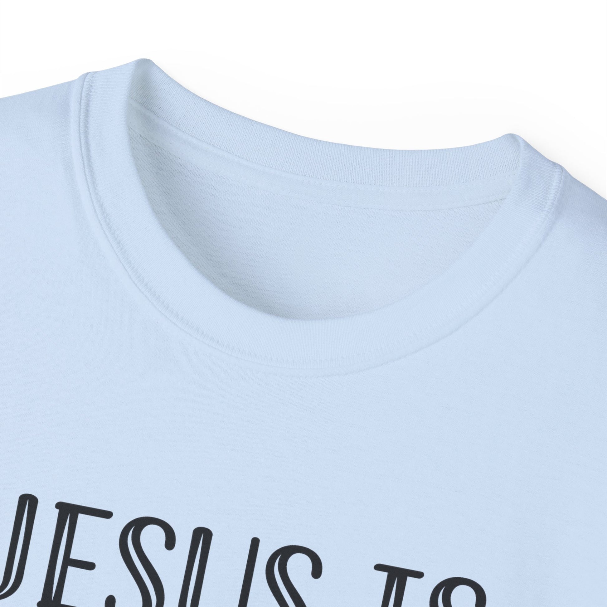 Jesus Is Essential Yesterday Today and Forever Unisex Christian Ultra Cotton Tee Printify