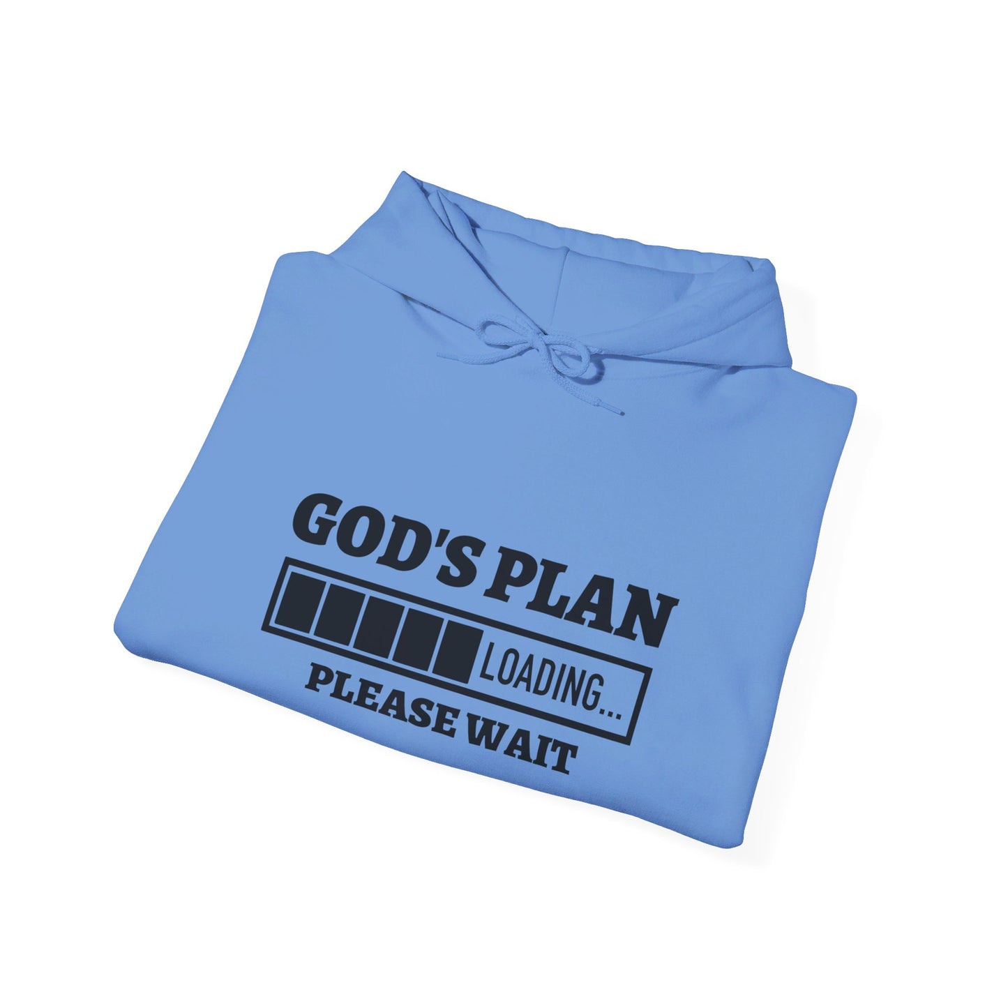 God's Plan Loading Unisex Christian Pullover Hooded Sweatshirt