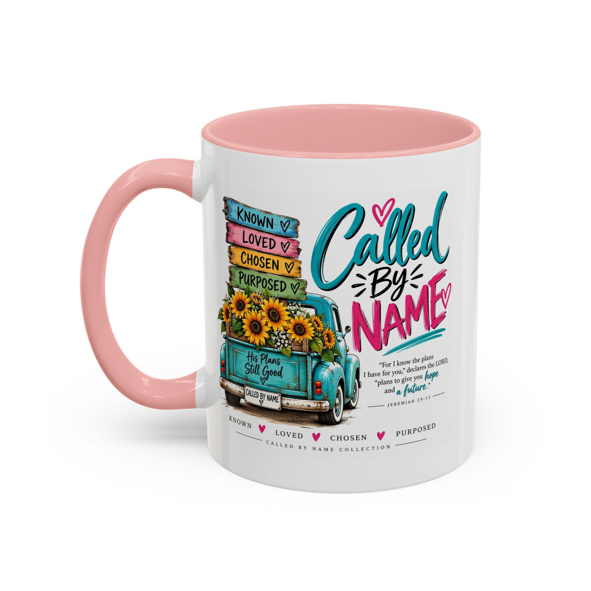 Called By Name Coffee Mug — Inspirational Christian Accent Mug (11/15oz)
