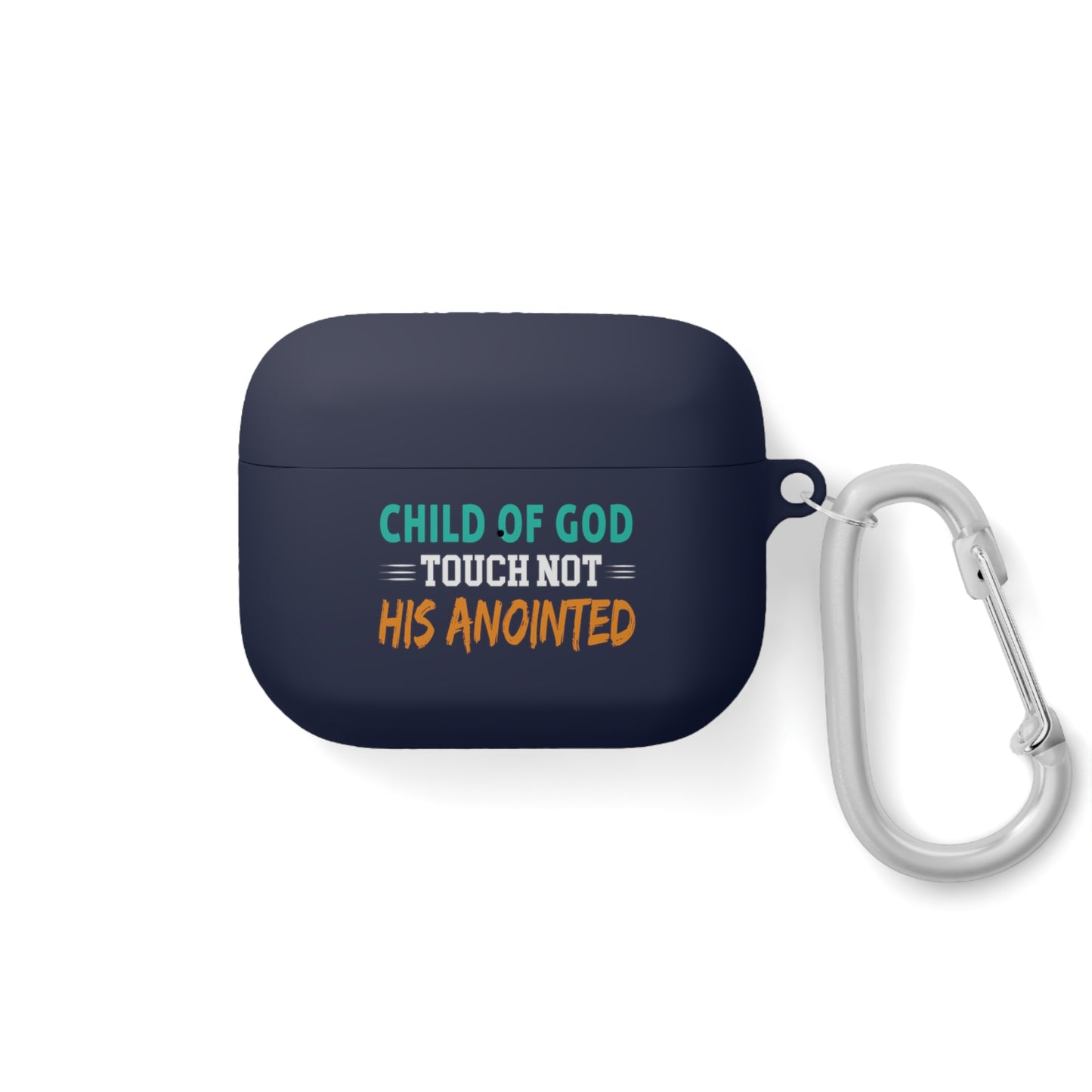 Child Of God Touch Not His Annointed Christian Airpod / Airpods Pro Case cover Printify