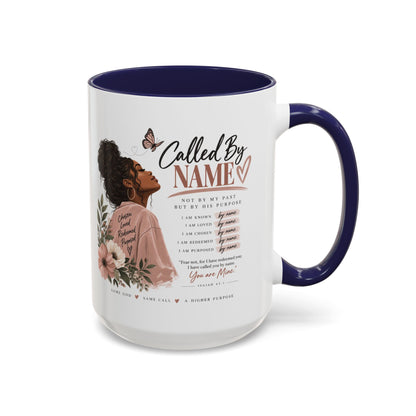 Called By Name Coffee Mug — Inspirational Christian Gift for Her (11/15oz)
