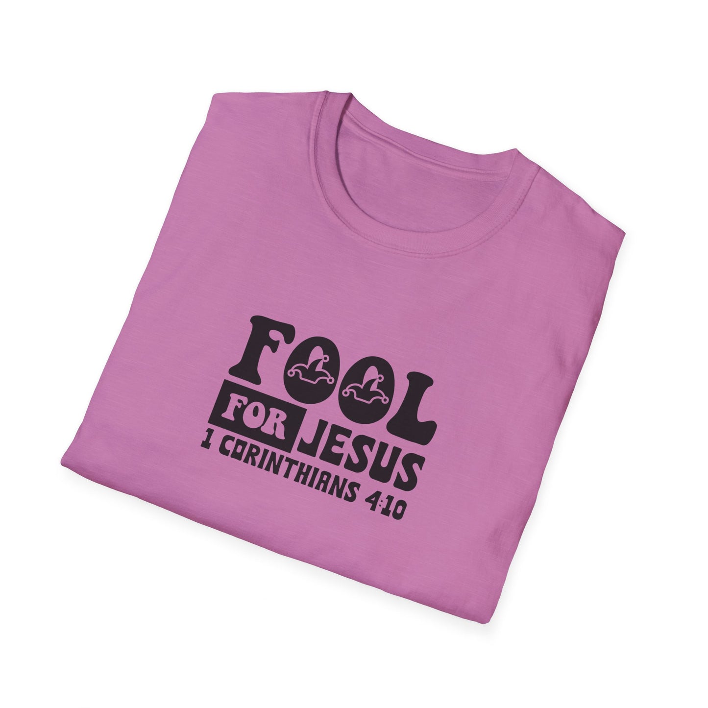 Fool For Jesus Funny Unisex Christian T-shirt