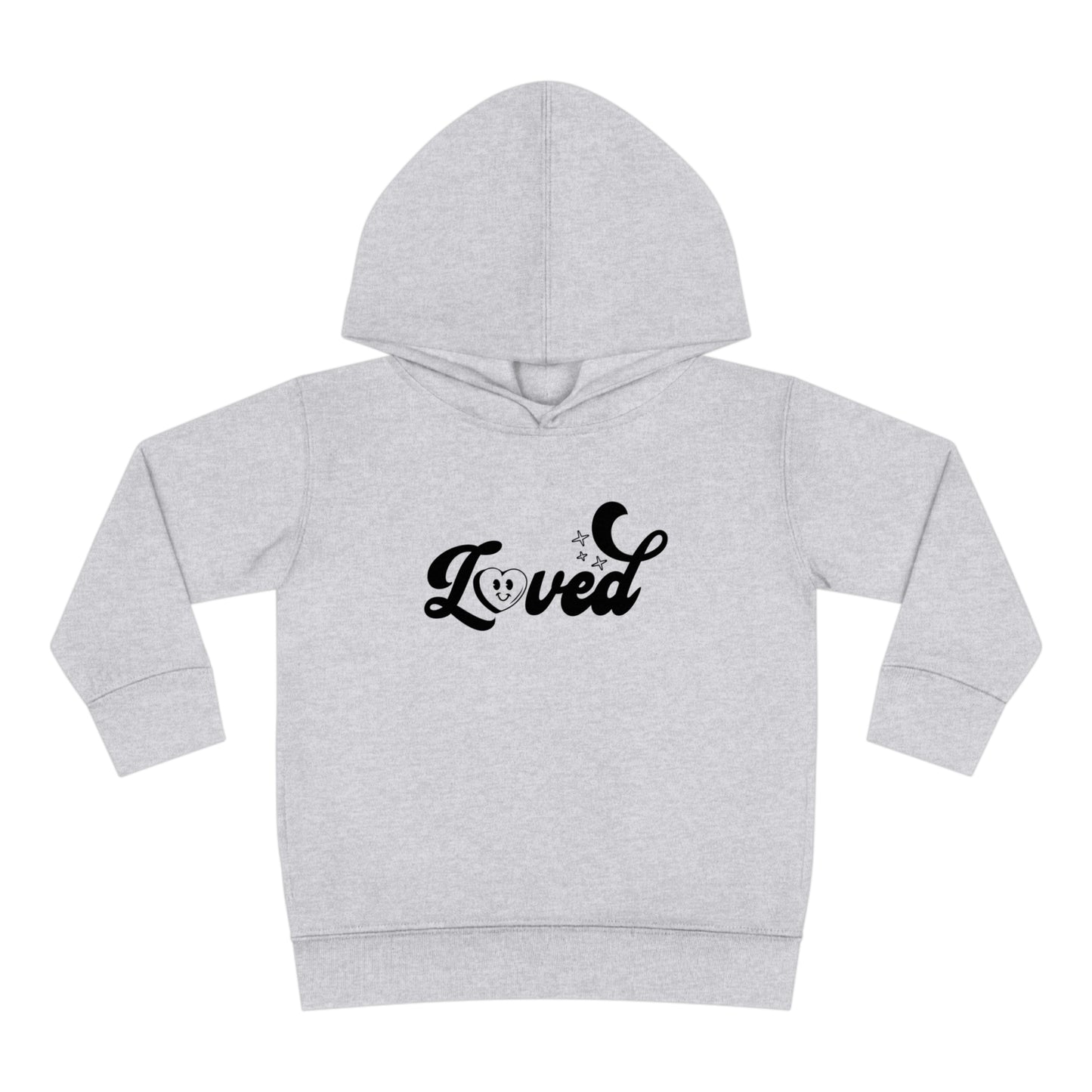 Romans 5:8 You Are Loved More Than You Will Ever Know Christian Toddler Pullover Fleece Hooded Sweatshirt