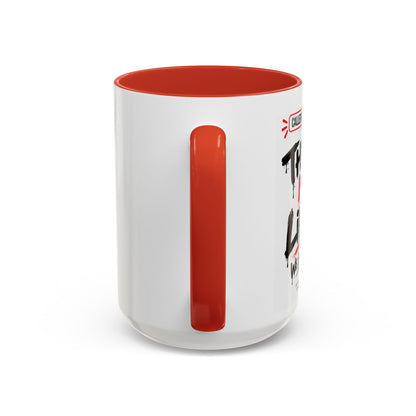 They Not Like Us, We Belong to Jesus Personalized Christian Coffee Mug — Called by Name Accent Mug (15oz)