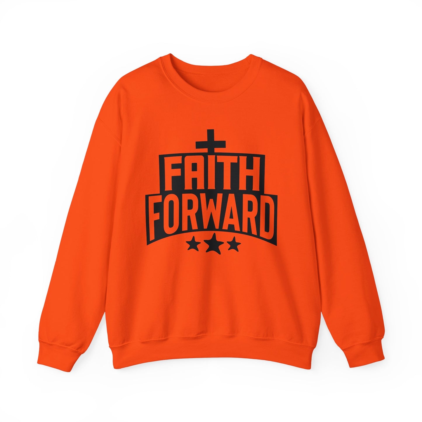 Faith Forward  Unisex Heavy Blend™ Crewneck Christian Sweatshirt