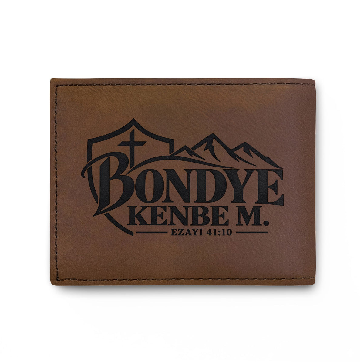 Bondye Kenbe M. Kreyòl Christian RFID wallet, view 14