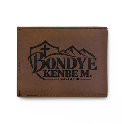 Bondye Kenbe M. Kreyòl Christian RFID wallet, view 14