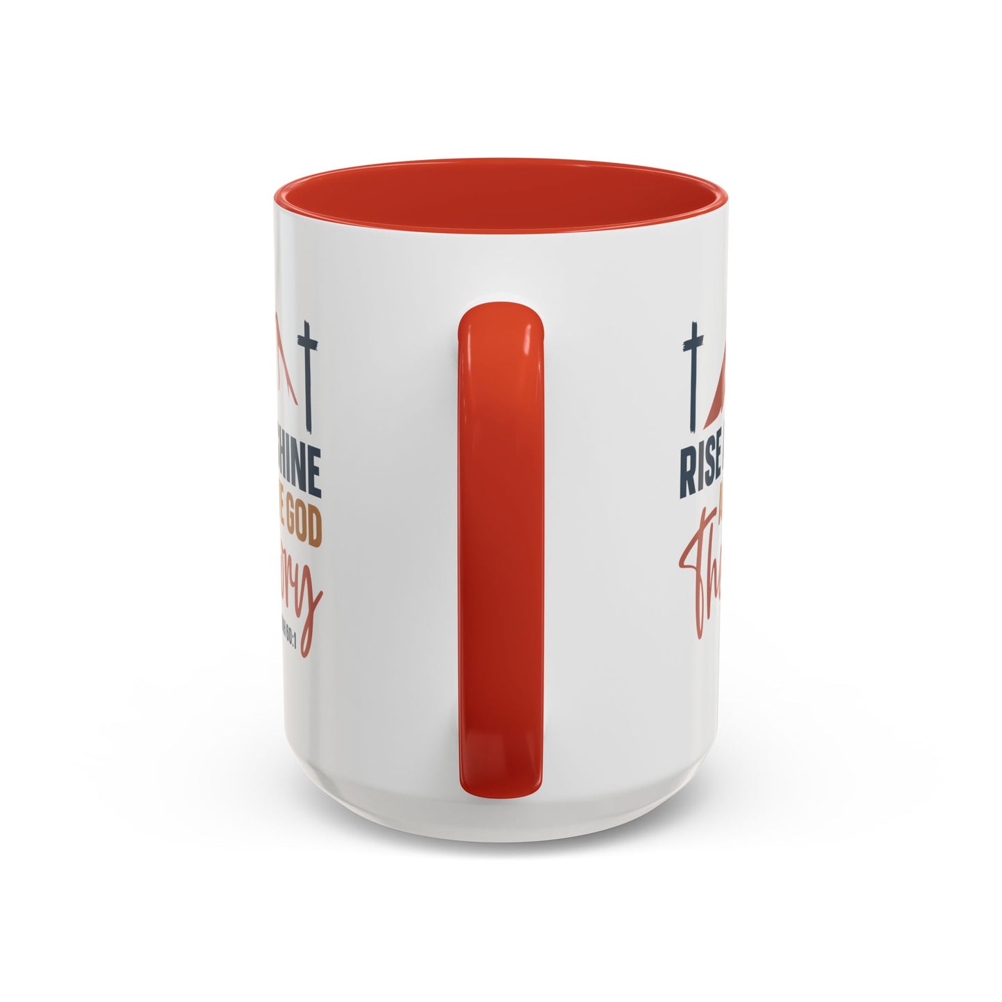 Christian Ceramic Mug - Give Him The Glory Accent Coffee Mug (11, 15oz)