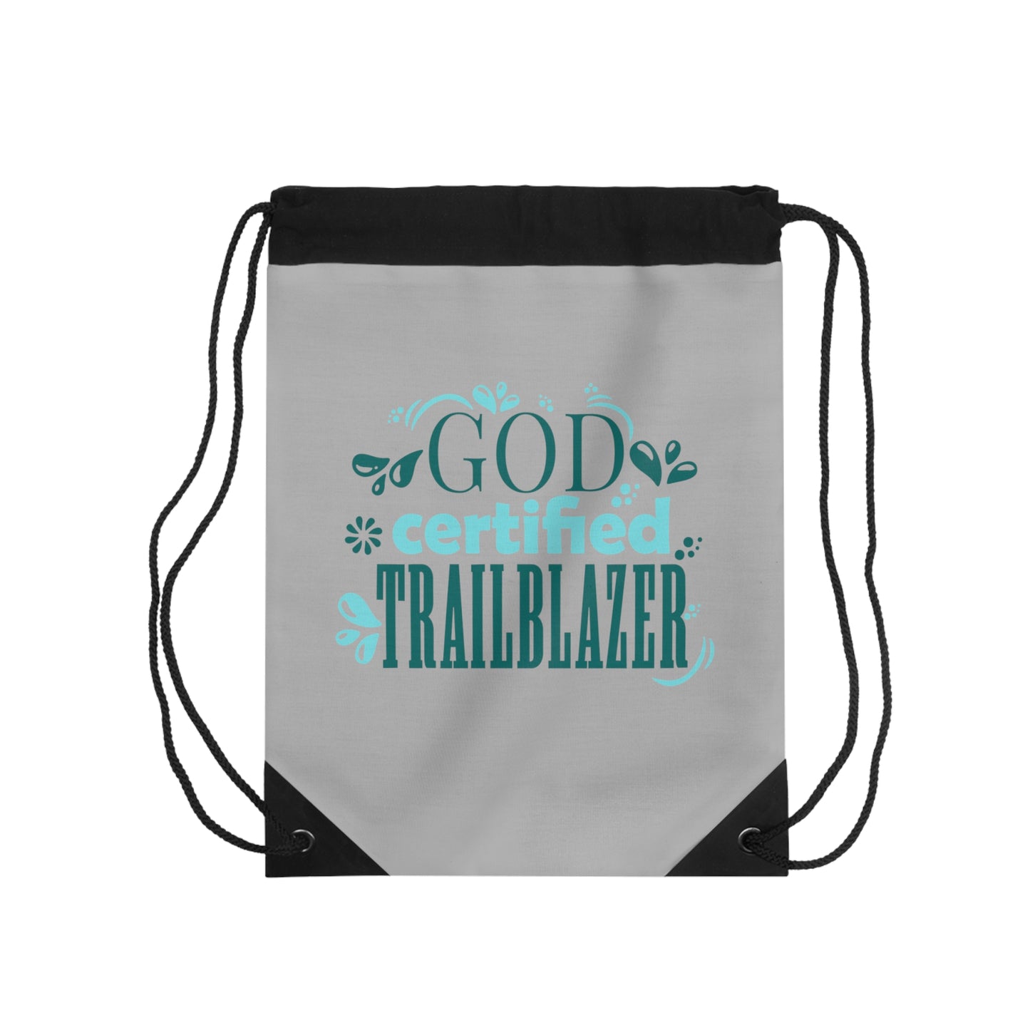 God Certified Trailblazer Drawstring Bag