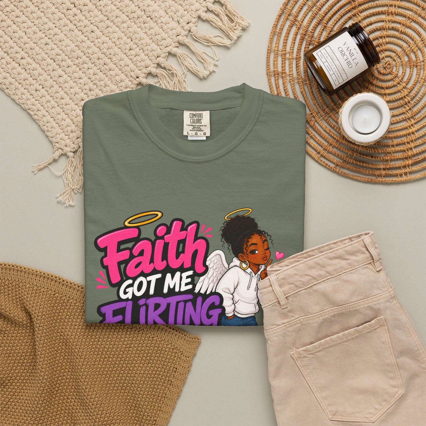 Faith Got Me Flirting With Peace T-Shirt