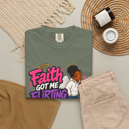 Faith Got Me Flirting With Peace T-Shirt