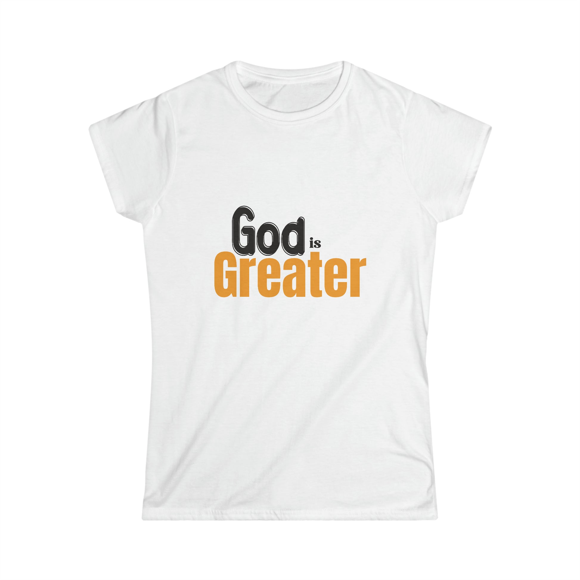 God Is Greater Women's T-shirt Printify