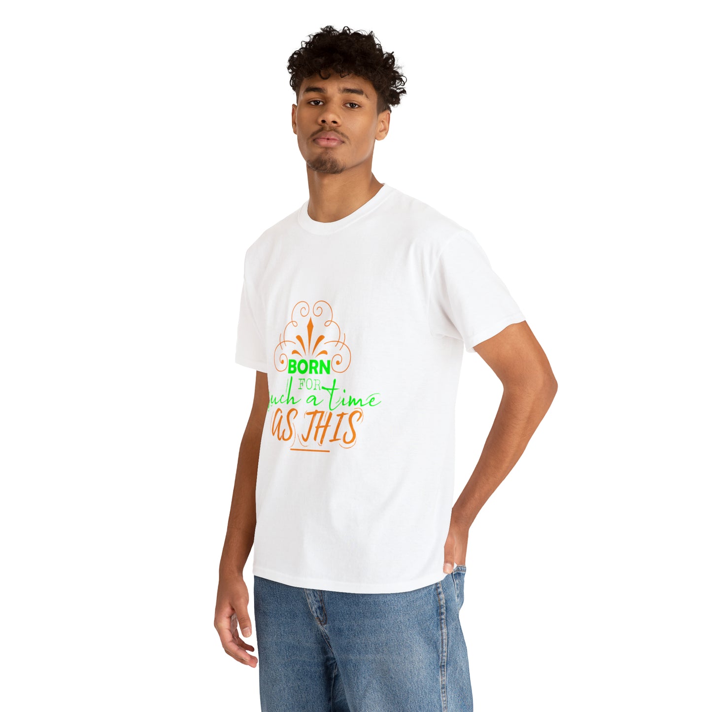 Born For Such A Time As This Unisex Heavy Cotton Tee